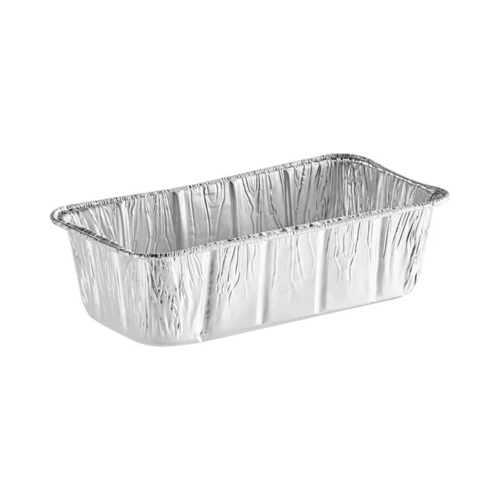 2lb Rectangular Loaf Pans Disposable Aluminum