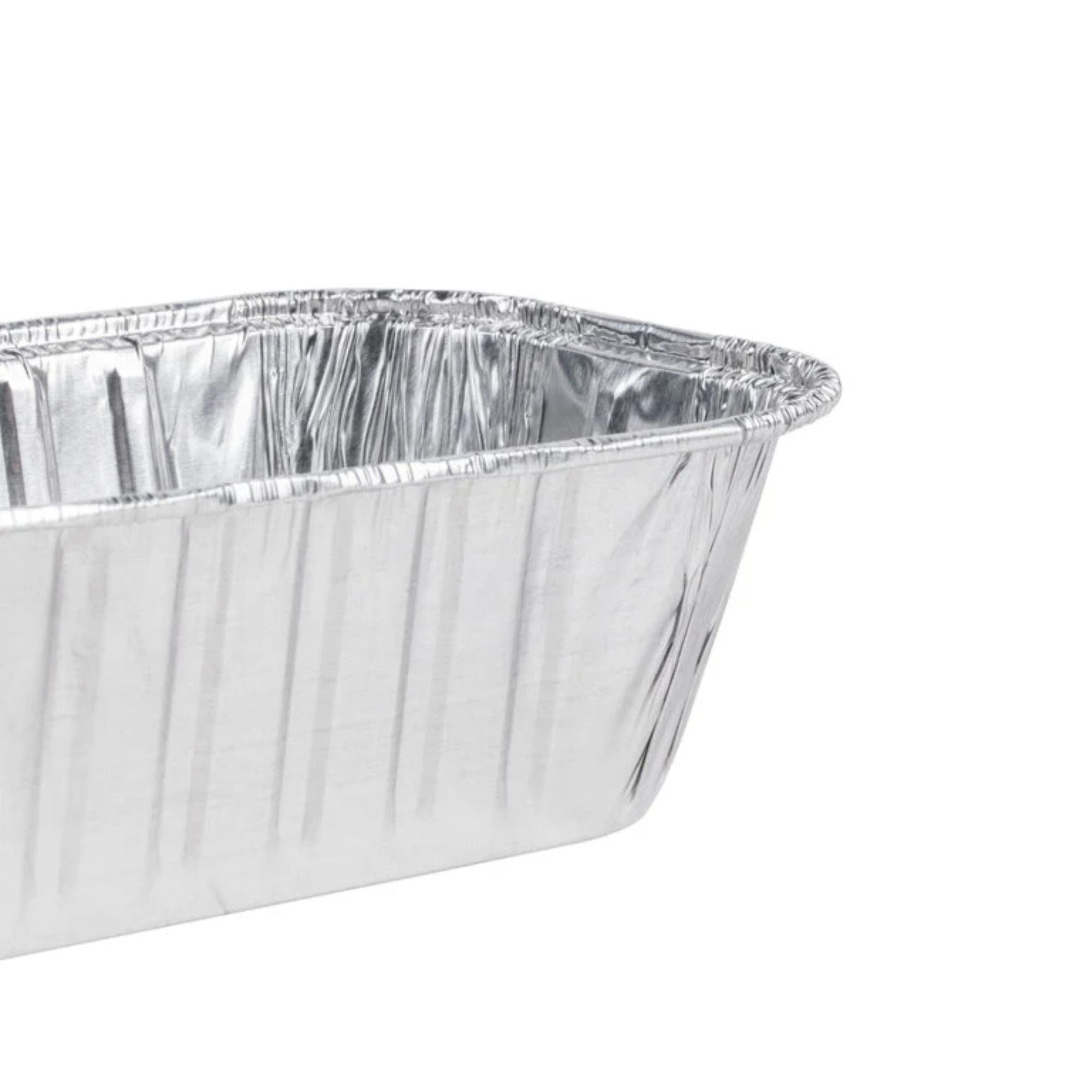 *WHOLESALE* 1lb Rectangular Loaf Pans Aluminum  Disposable 1000/Case