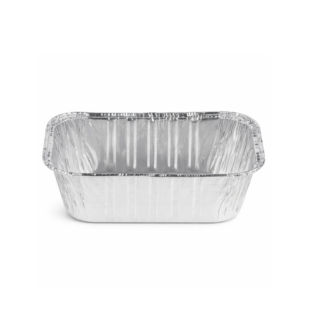 1lb Rectangular Loaf Pans Disposable Aluminum