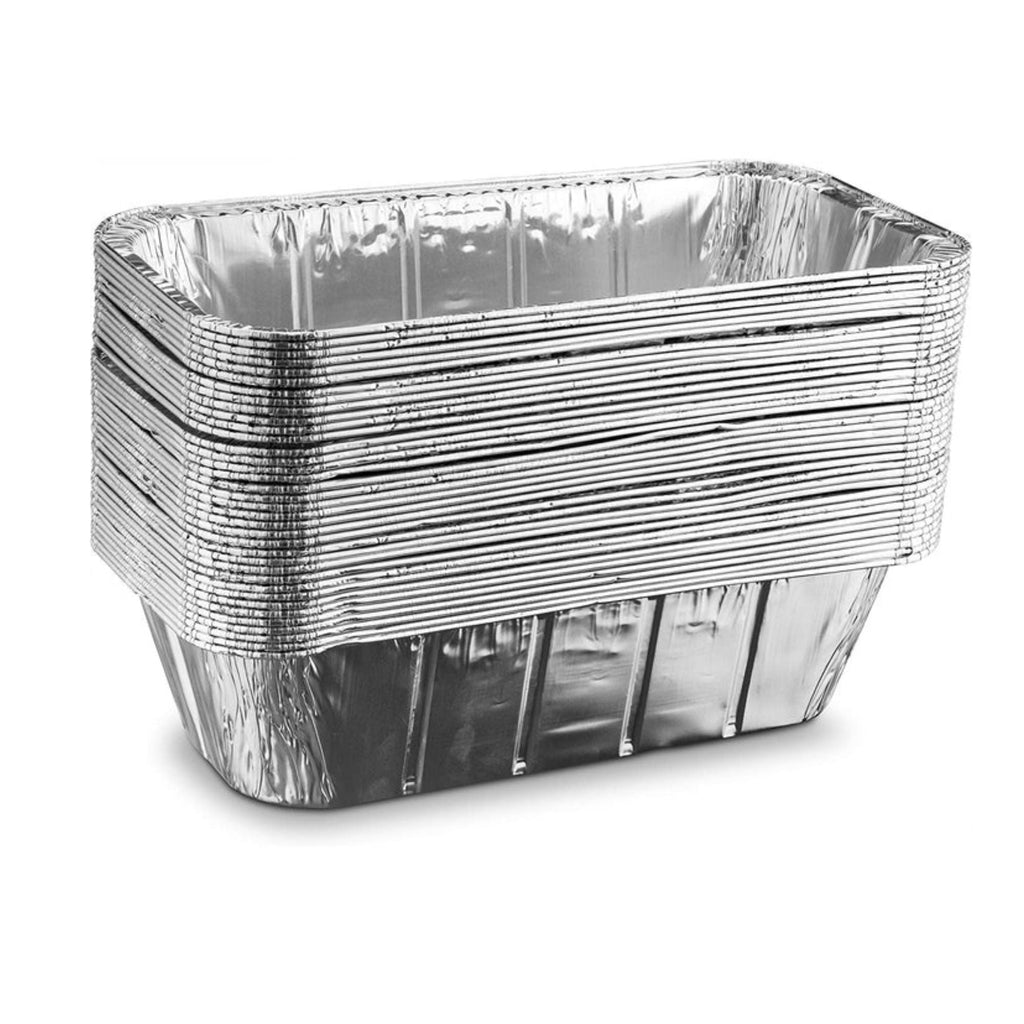 *WHOLESALE* 5lb Rectangular Loaf Pans Aluminum Disposable 250/Case