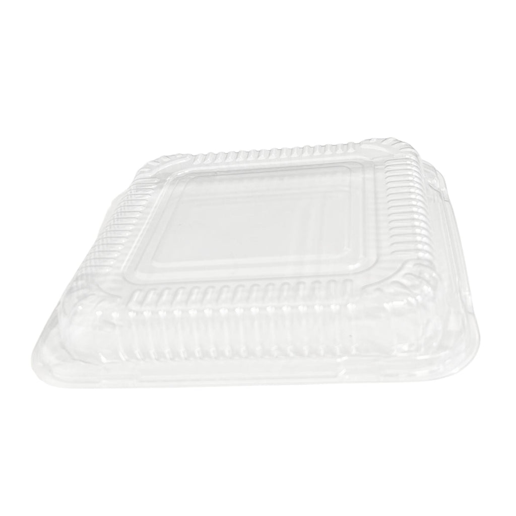 8" SHALLOW (1.5" width) With Dome Lids Aluminum Cake Baking Pan Disposable