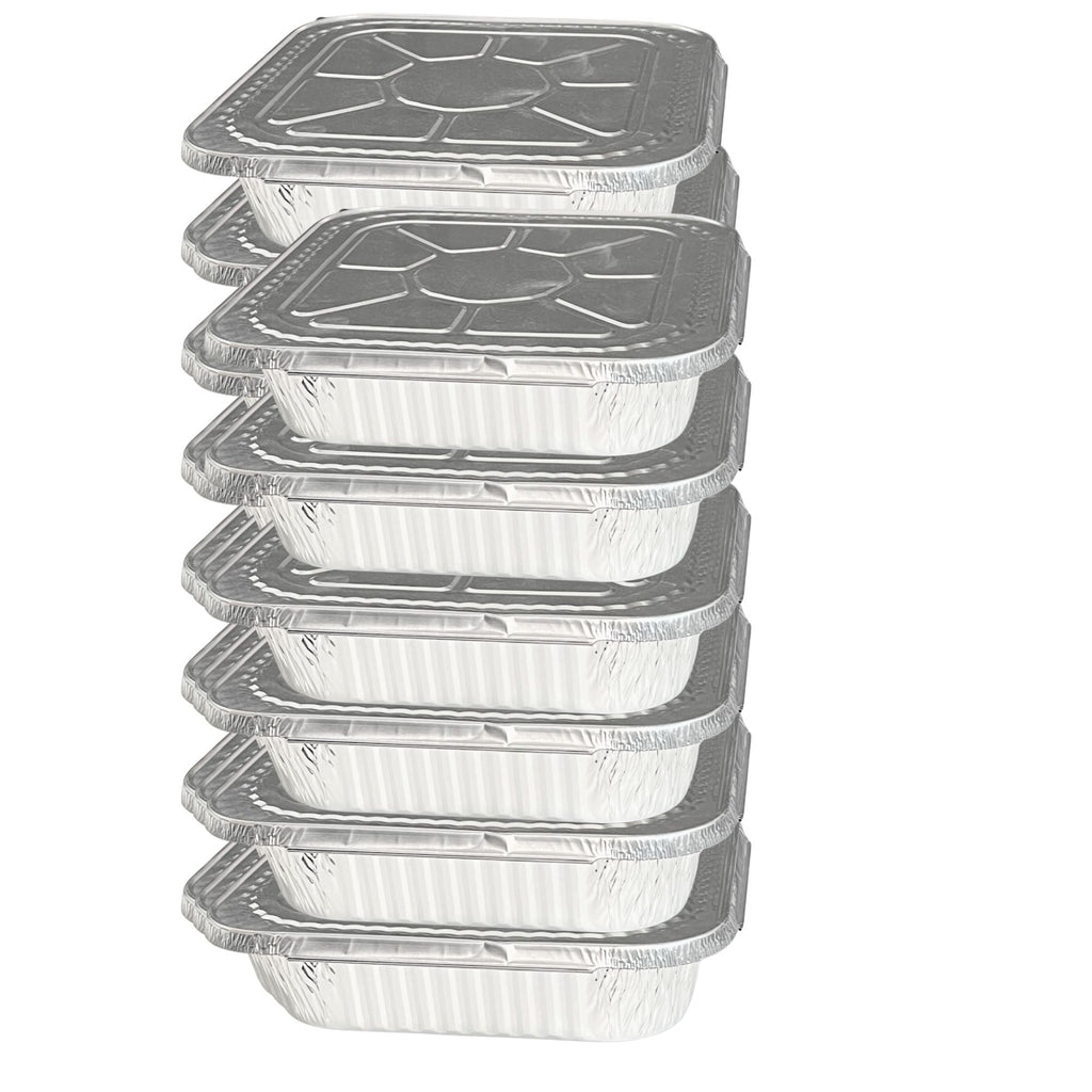 8.25 x8.25 Square Lids for 8X8 Aluminum Foil Diposable Square Pans