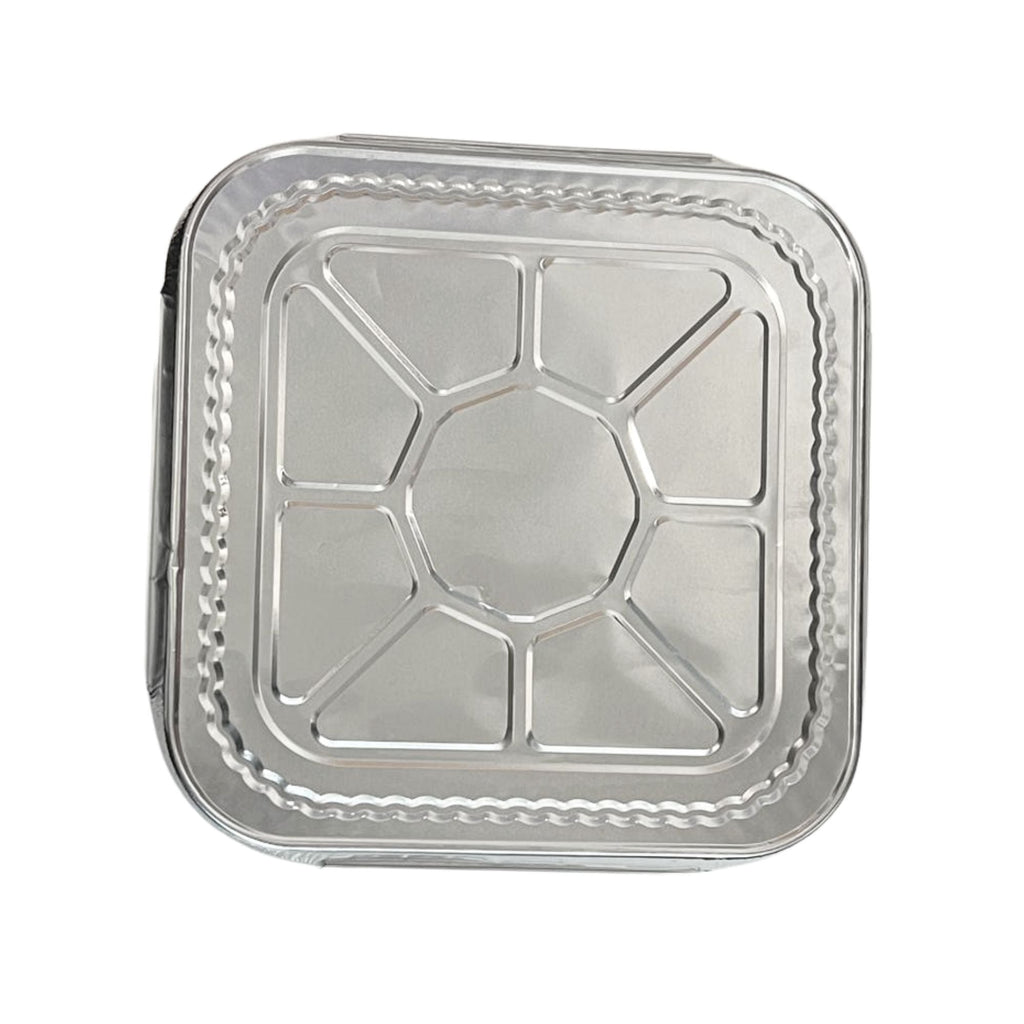 *WHOLESALE* 8.25"x8.25" Square Aluminum Foil Lids for 8X8 Square Pan 500/Case