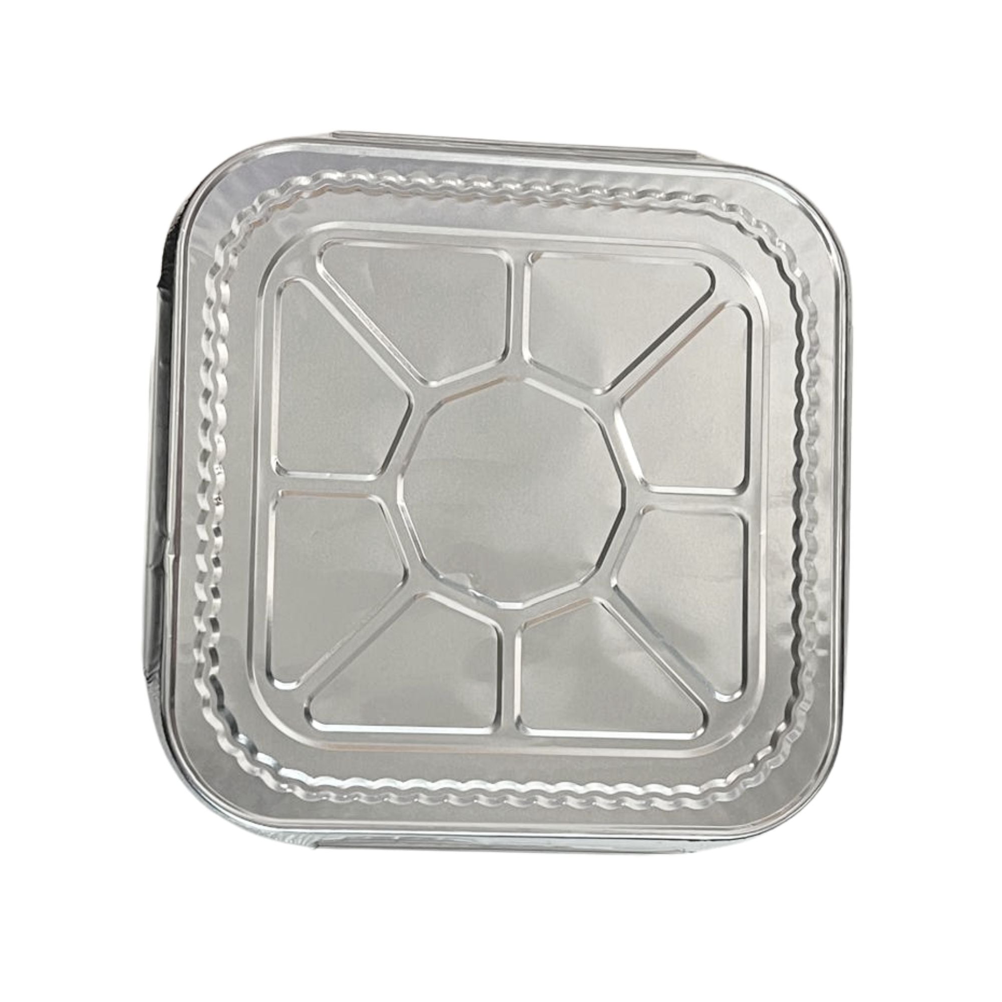 *WHOLESALE* 8.25"x8.25" Square Aluminum Foil Lids for 8X8 Square Pan 500/Case