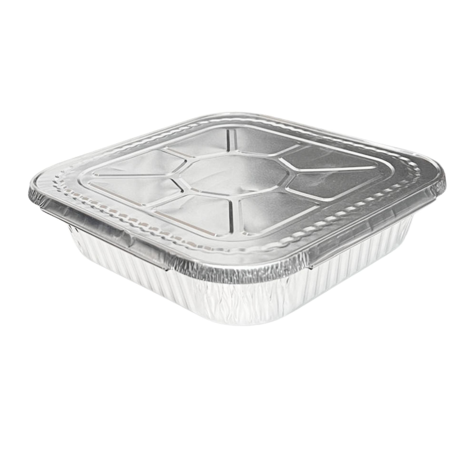 8.25 x8.25 Square Lids for 8X8 Aluminum Foil Diposable Square Pans