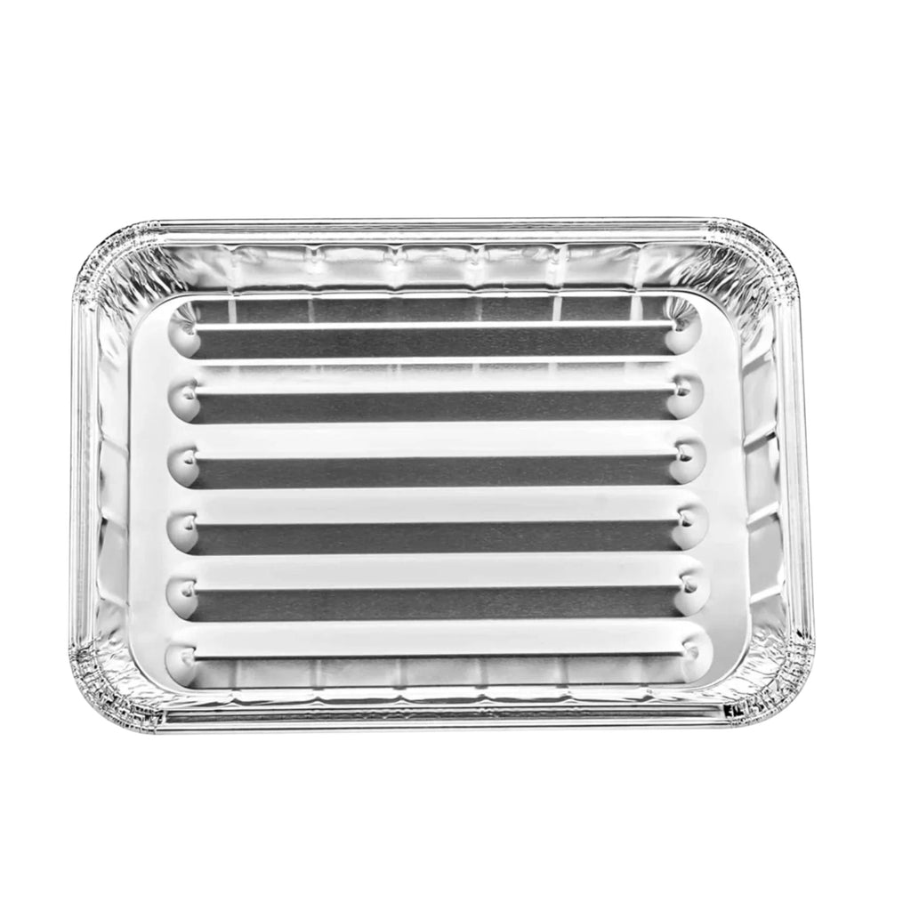 *WHOLESALE* 6.5x8.75x1 Mini Broiler Disposable Aluminum Baking Pan: 500/Case