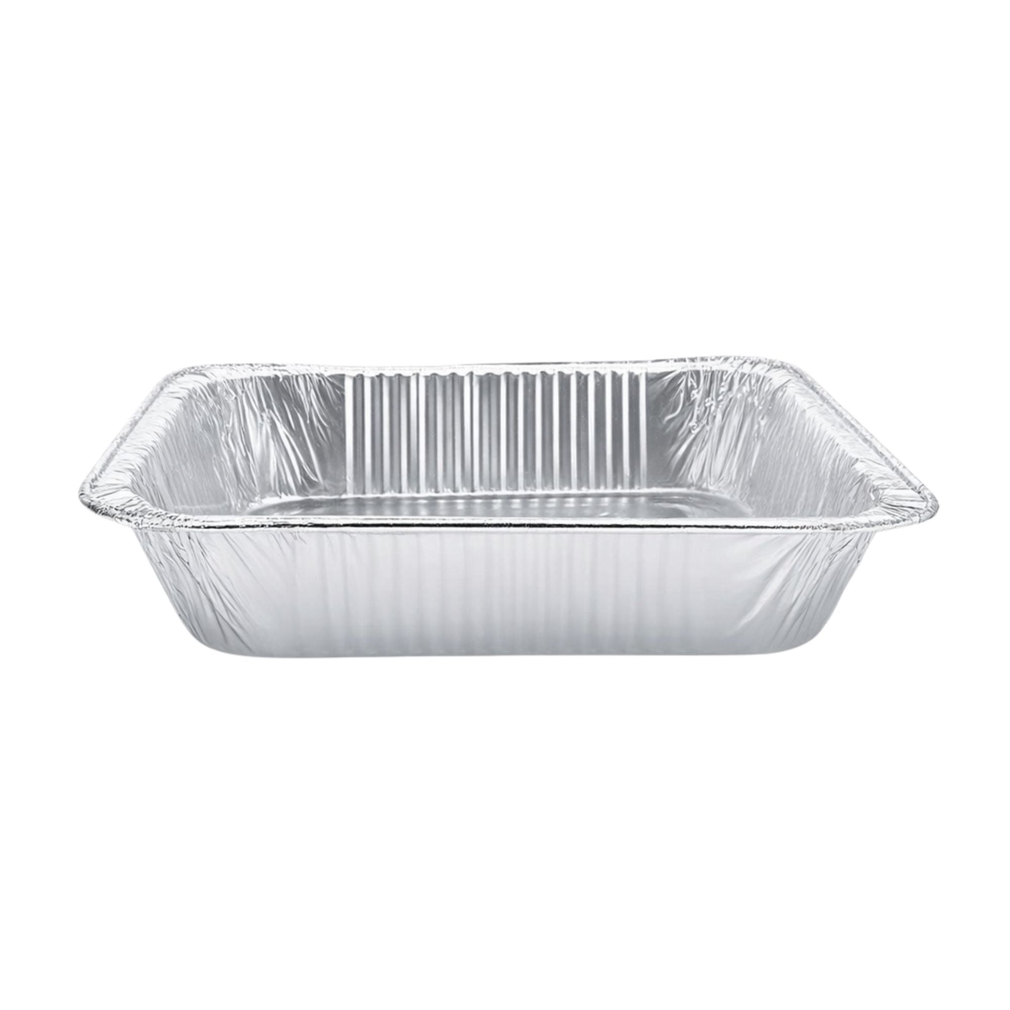 9×13 Half Size Heavy Weight Aluminum Pans with Dome lids