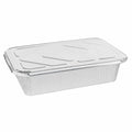 9×13 Half Size Pans with Lids Regular Weight Aluminum Disposable Aluminum Pan with Lids VeZee Pack of 10
