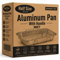 *WHOLESALE* 9X13 inches Half Size Pans with Handle Rack Aluminum 100/ Case