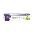 Gallon Size Food Storage Bags with Ties Plastic