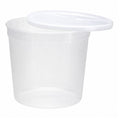 80 oz Deli Containers with Lids Extra Strong Plastic Leak Resistant