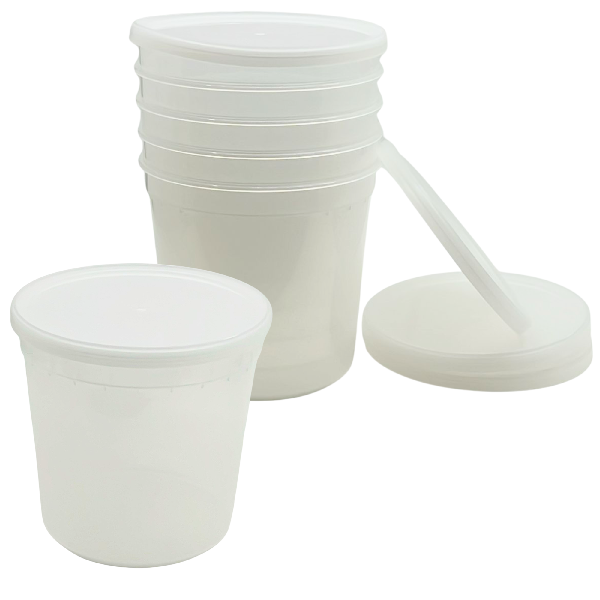48oz Deli Container with Lids Extra Strong Quality Plastic
