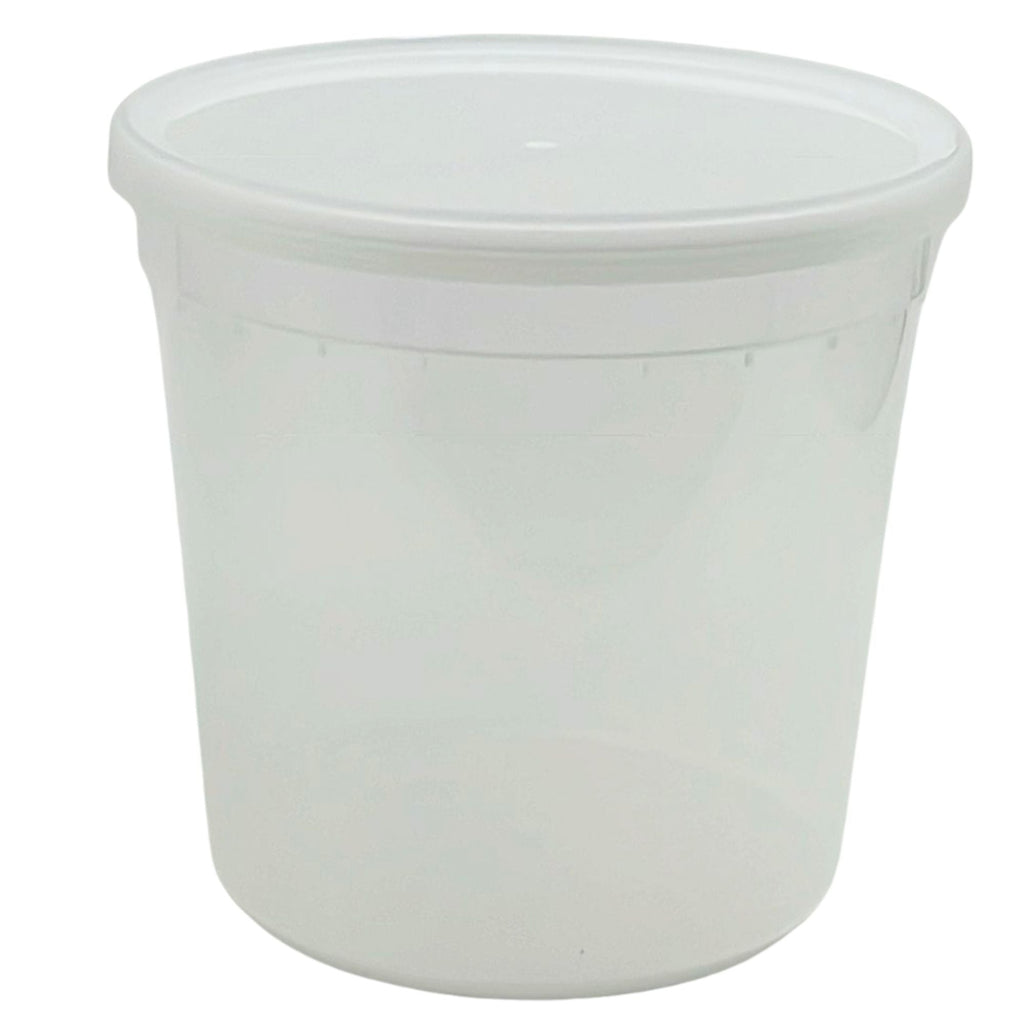 48oz Deli Container with Lids Extra Strong Quality Plastic