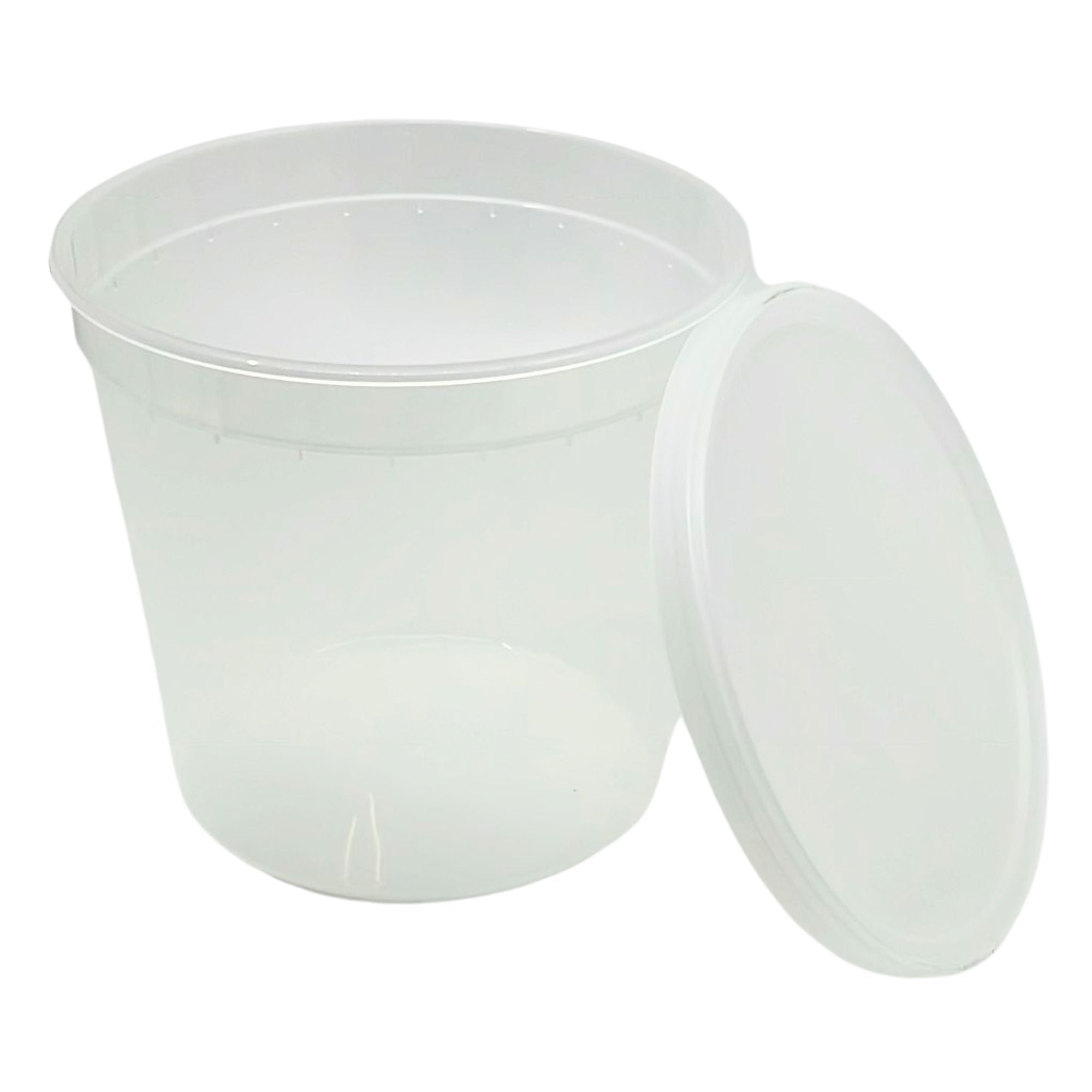 48oz Deli Container with Lids Extra Strong Quality Plastic