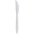 *BUY BULK* Knife White Medium Weight Plastic