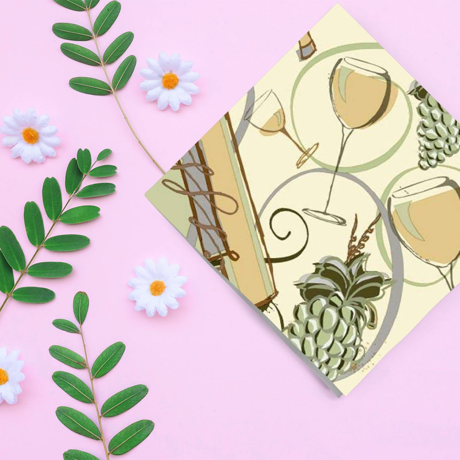 Wine 'N Dine Lunch Paper Napkins 20 Pack