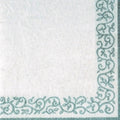 Romantic Border White/Silver Mini Cocktail Napkins 20 Pack