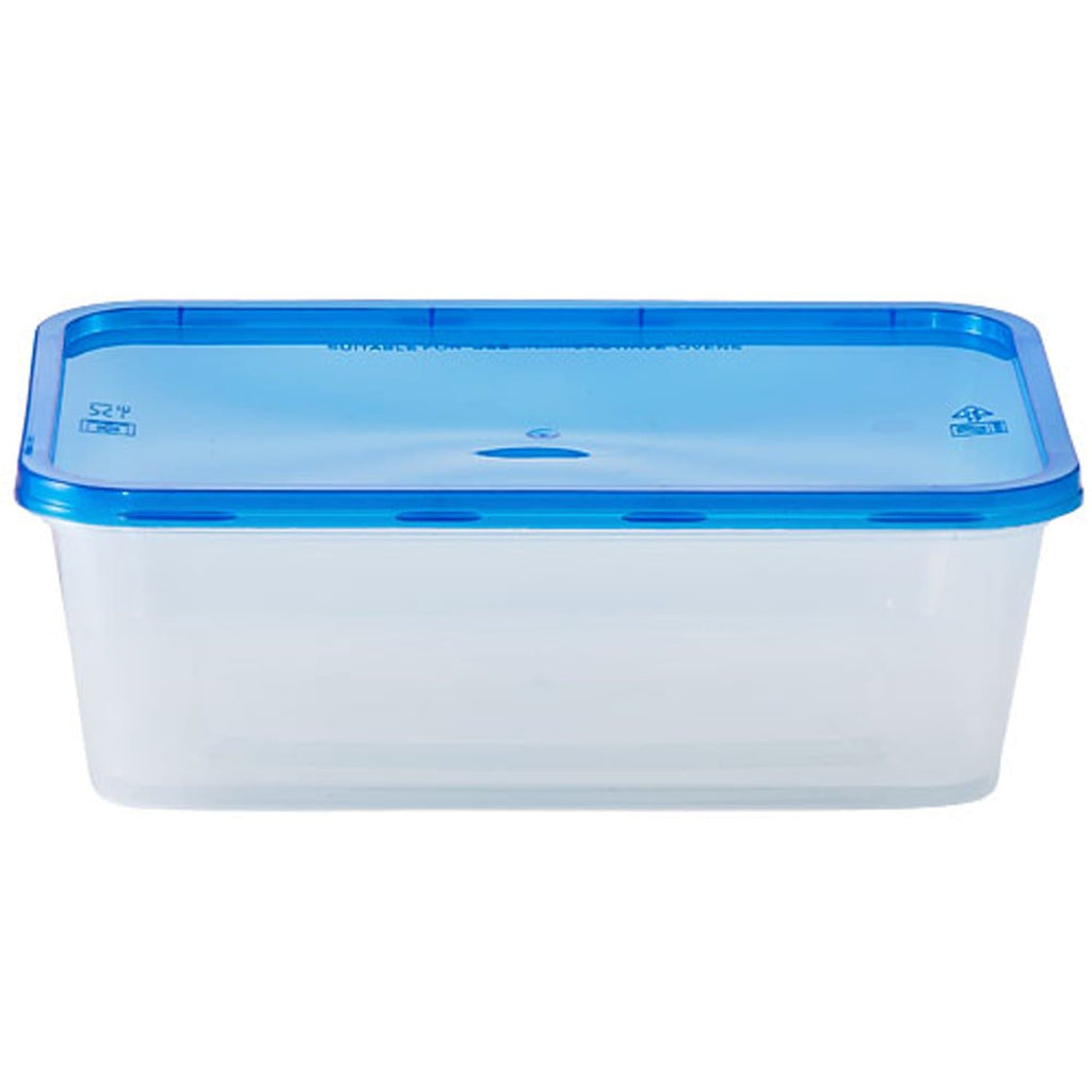 25oz Light weight Plastic Containers With Lids  Clear 4 Pack