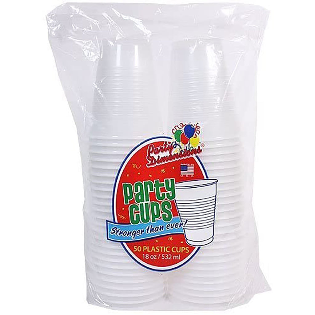 *WHOLESALE * 18oz Clear Plastic Cup 1000/Case