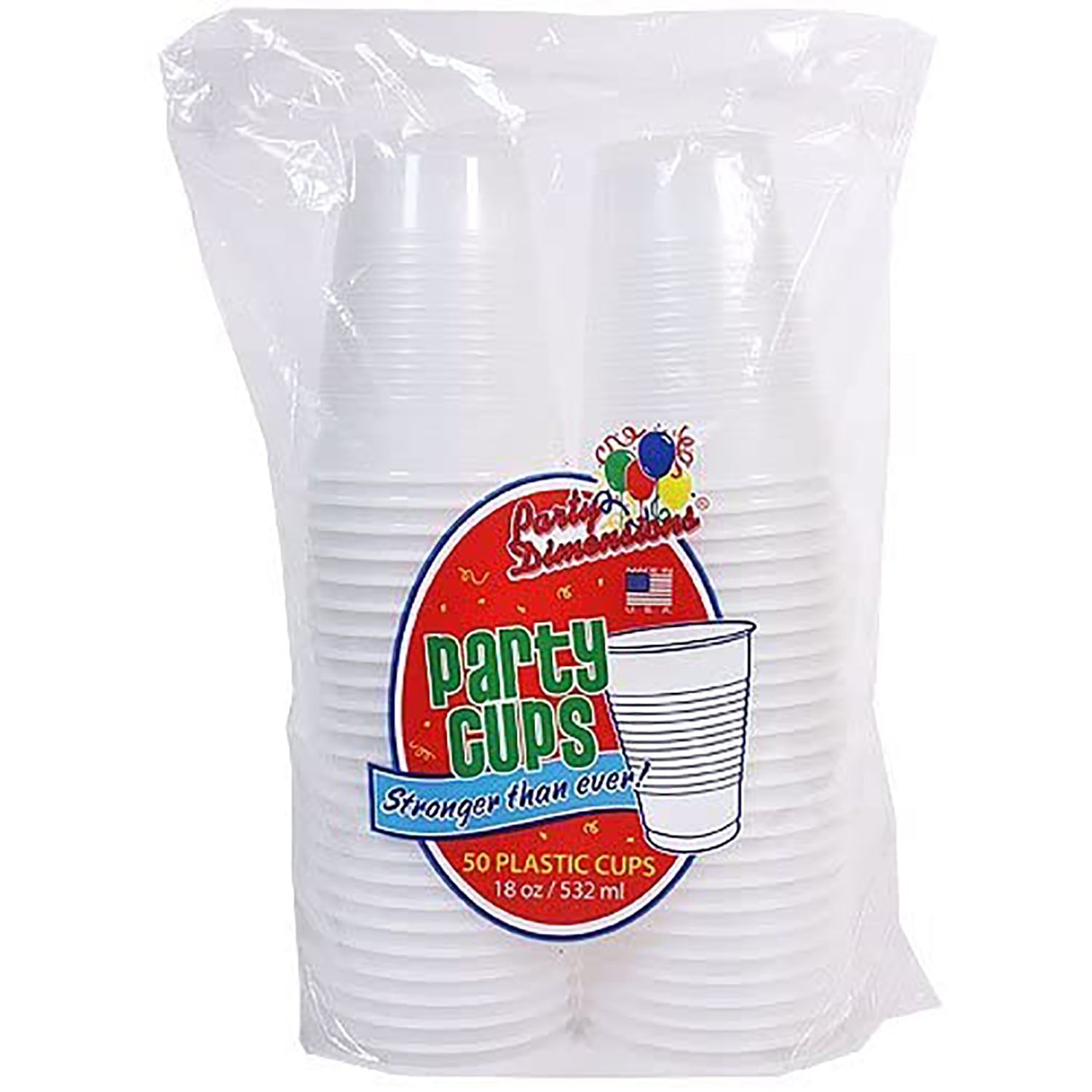 *WHOLESALE * 18oz Clear Plastic Cup 1000/Case