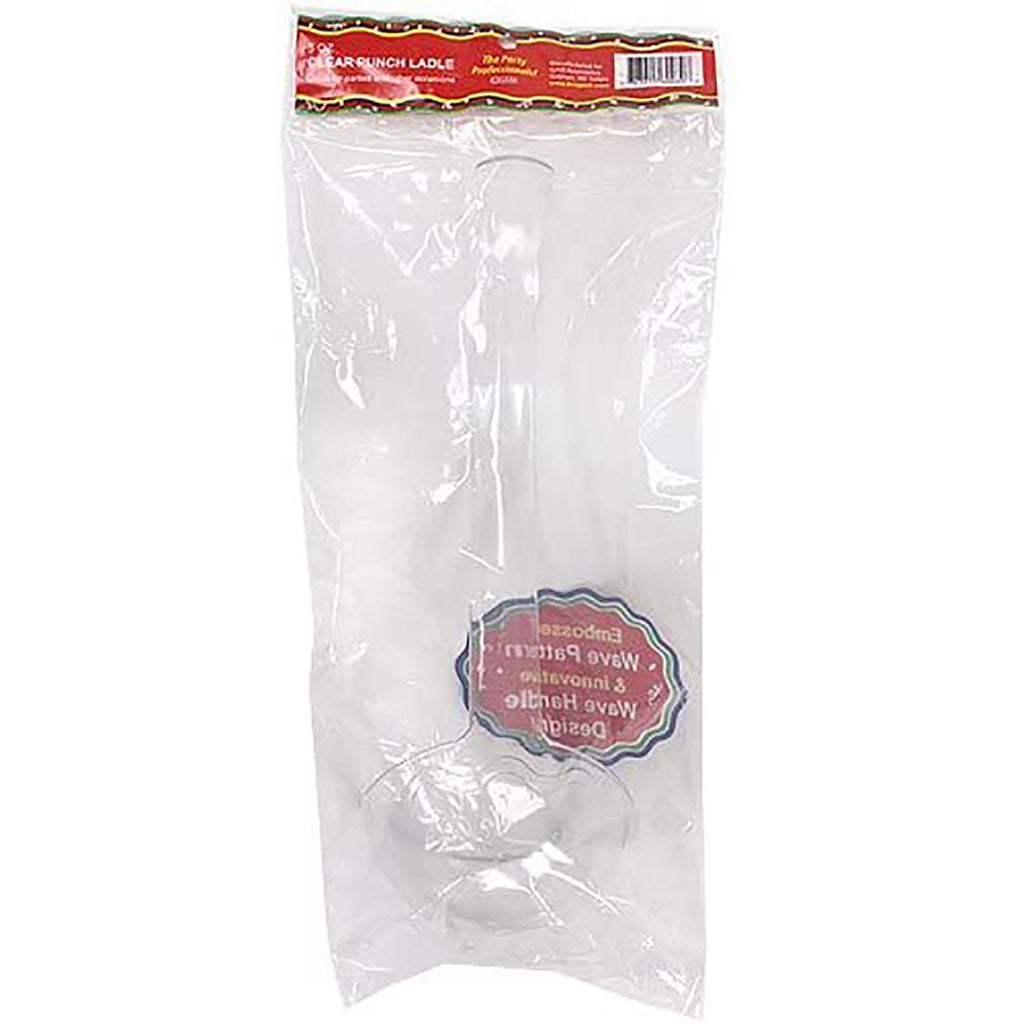 5 oz Clear large 12" Punch Ladle Plastic