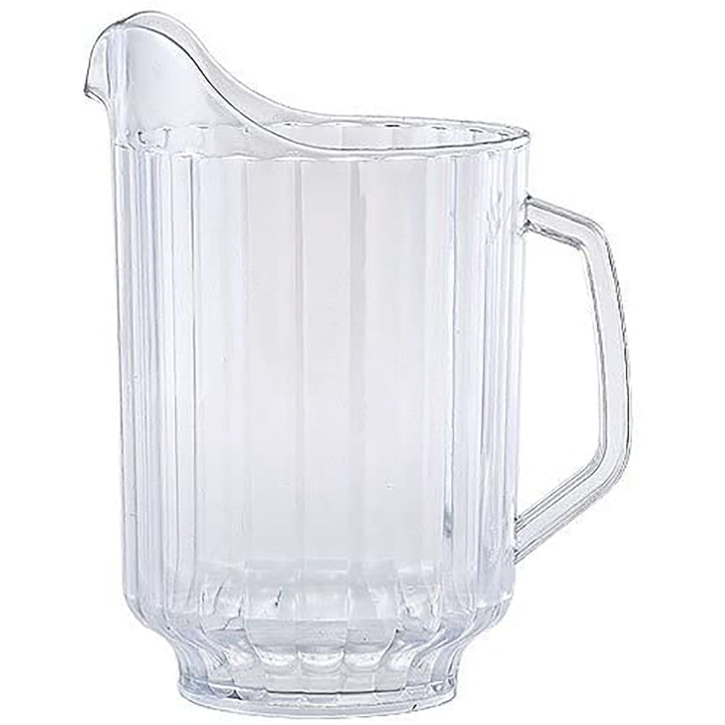 58oz Pitcher With handle Clear Restaurant Style Plastic