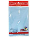 84'' Light Blue Round TableCloth Plastic Disposable