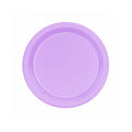 7" Plastic Hydrangea Plastic Plate Disposable