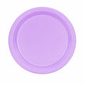 9" Plastic Hydrangea Plastic Plate Disposable