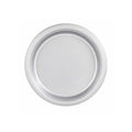 7" Silver Plastic Plate DisposableDurable