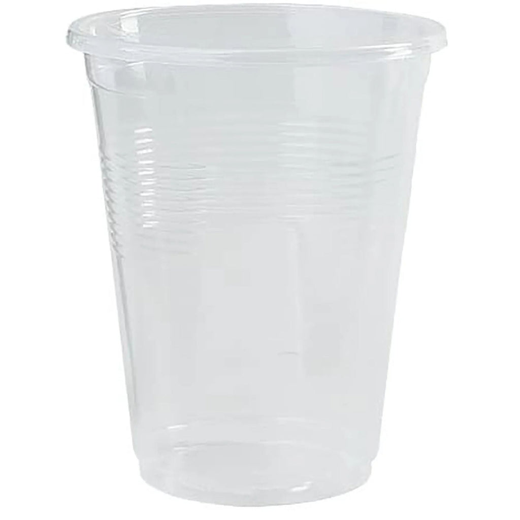 12oz Translucent Disposable Plastic Cup 20 Pack