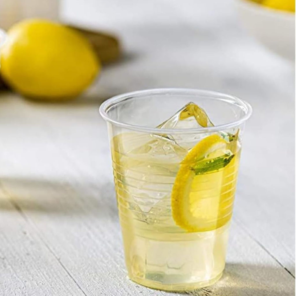12oz Translucent Disposable Plastic Cup 20 Pack