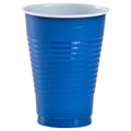 12oz Blue Plastic Cup (Beverage Cups)