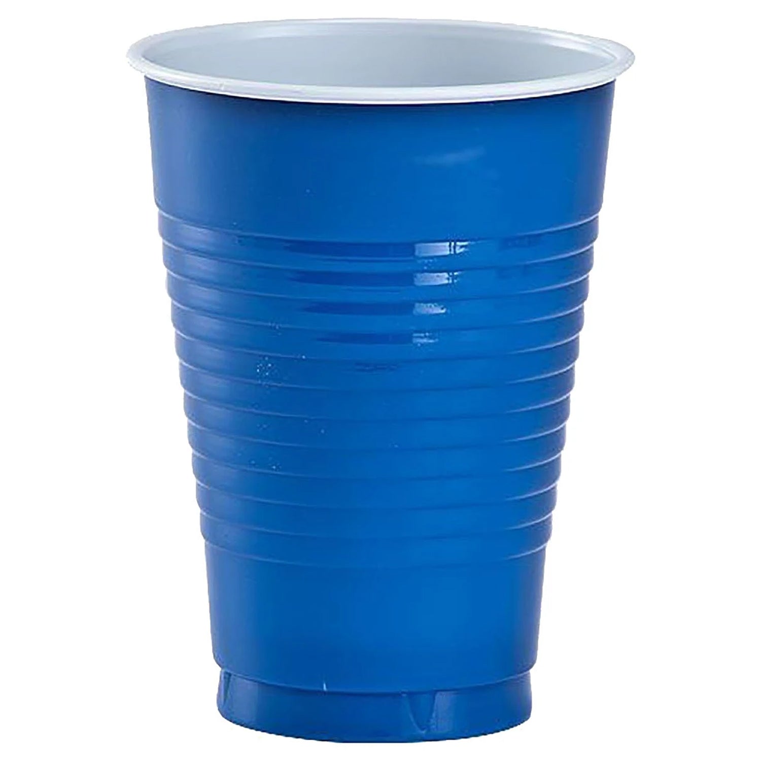 12oz Blue Plastic Cup (Beverage Cups)