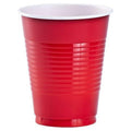 18oz Red Plastic Cup