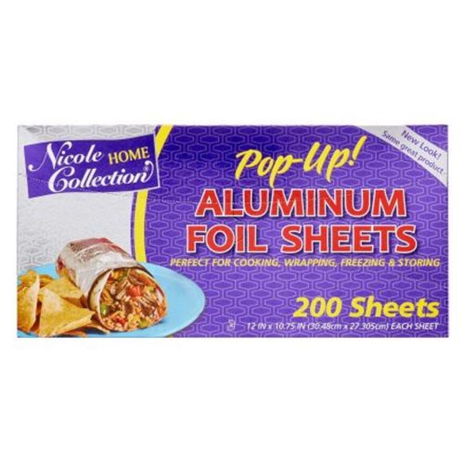 Pre-Cut Aluminum Foil Sheets