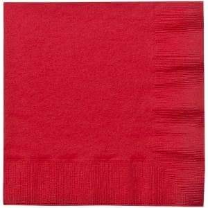 Red Lunch Napkins