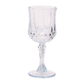 8 oz Crystal Like Elegant Wine Glasses Plastic