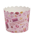 Pink Bday Baking Cups 20 Pack