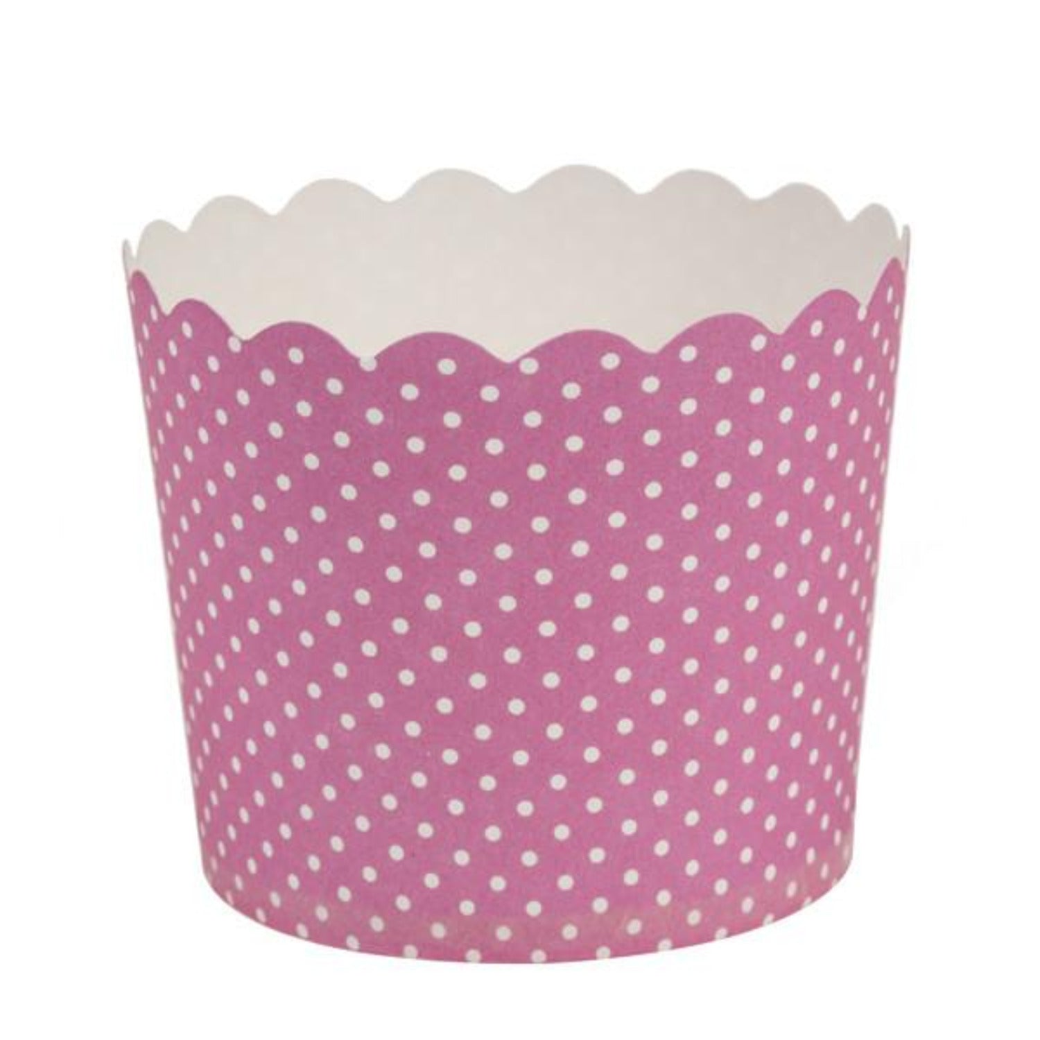 Pink Polka Dots Small Baking Cup 20 pack