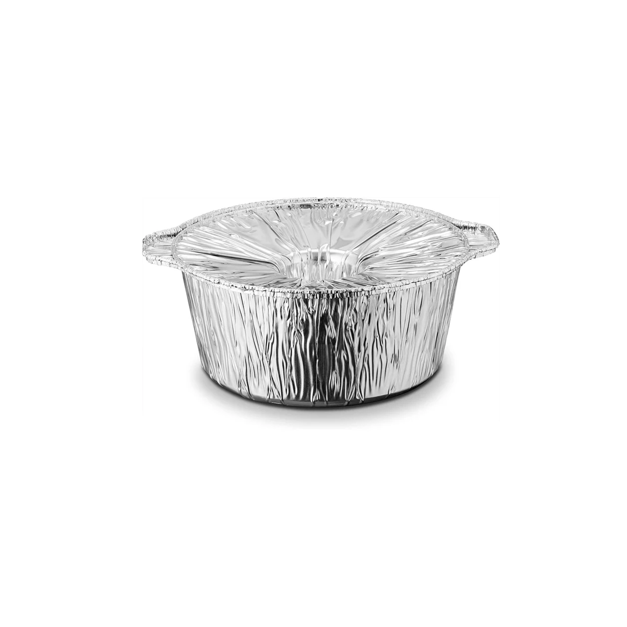3.5Qtz Small Pot With Lid Disposable Aluminum