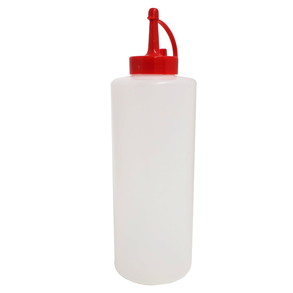 22oz Condiment Squeeze Bottle with Cap Lid Condiment Dispensers VeZee 1 Pieces
