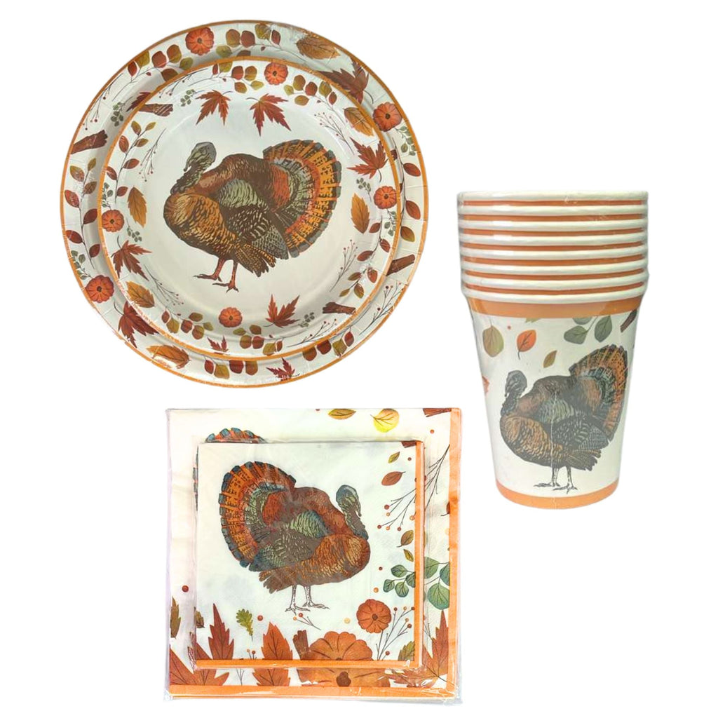 Thanksgiving Beverage Paper Napkins: 16 Pack