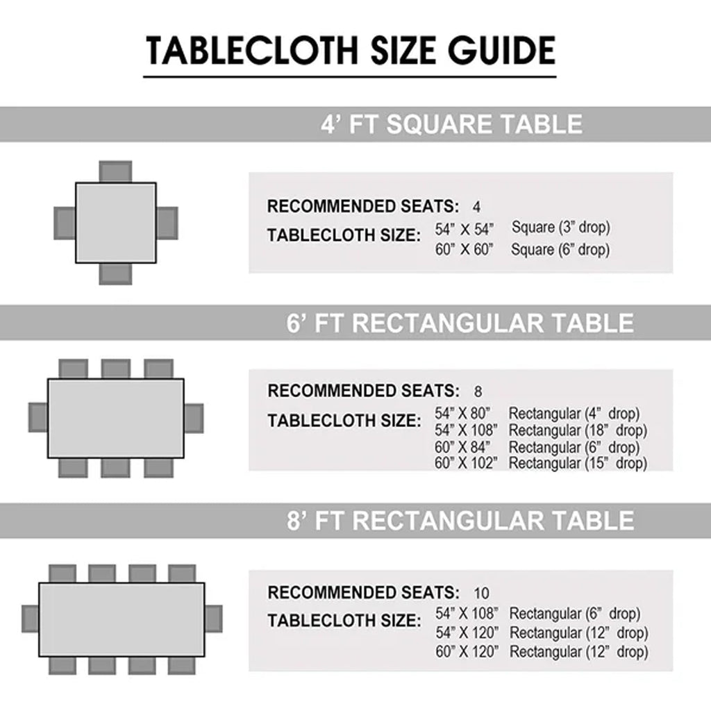 60"X160" Clear Heavy-Weight Table Cover