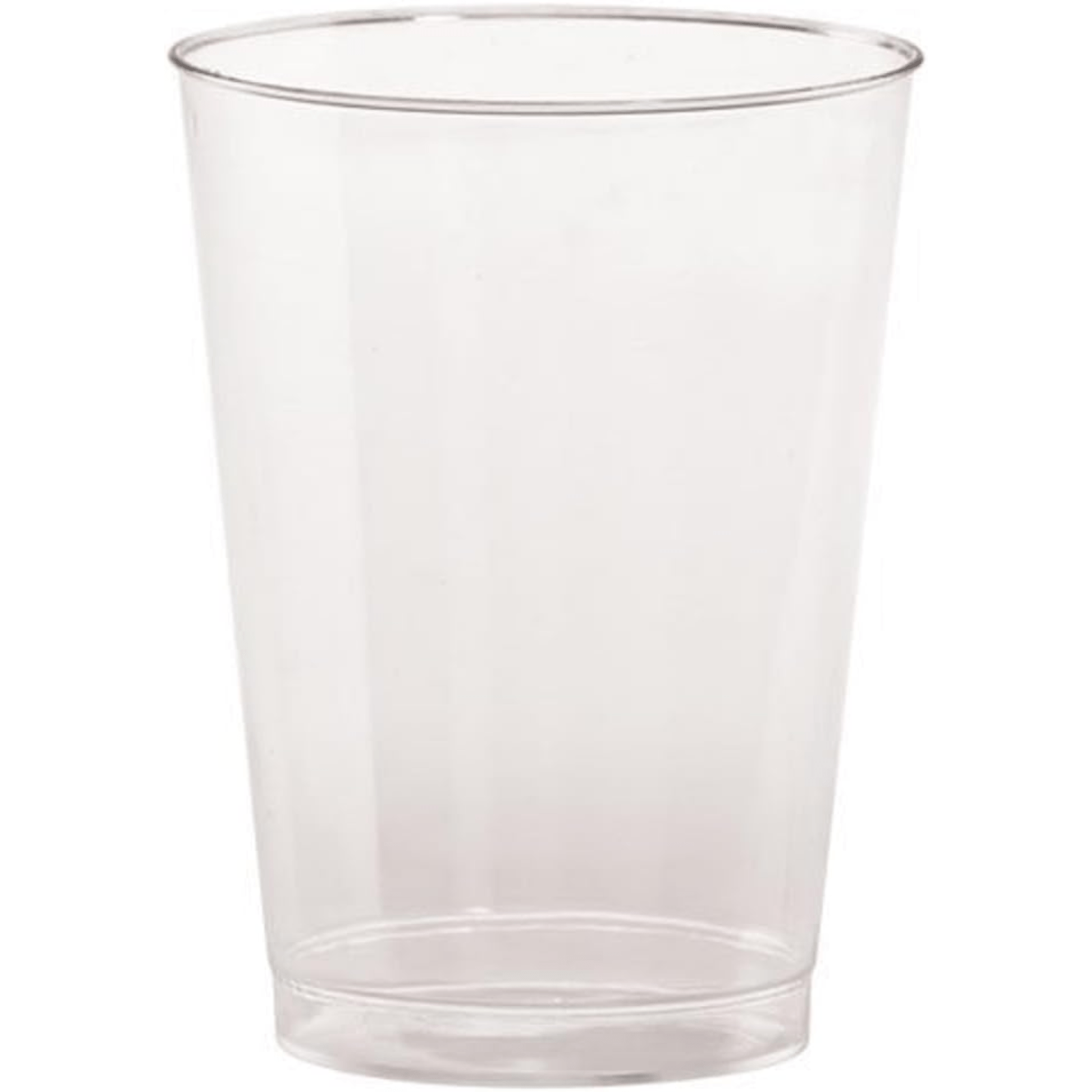 8oz Tumbler Clear Heavyweight Plastic