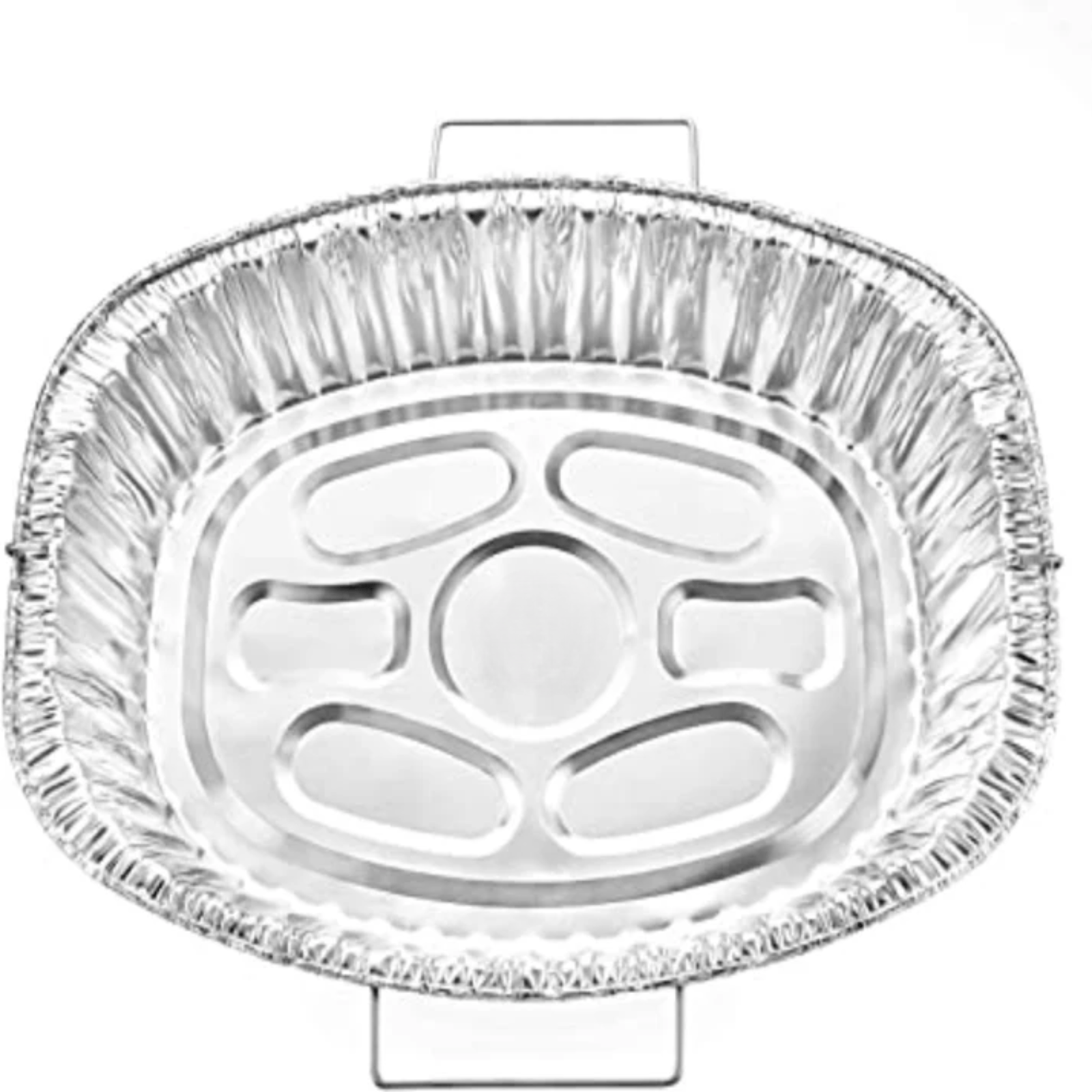*WHOLESALE*  Oval Turkey Roaster Handle Rack Roaster Aluminum Disposable 50/case