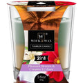3.5oz Pleasant Breeze & Creamy Ecstasy Double Scented Jar Candle