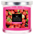 14oz Strawberry Scented Jar Candle (3-wick)