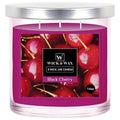 14oz Black Cherry Scented Jar Candle (3-wick)