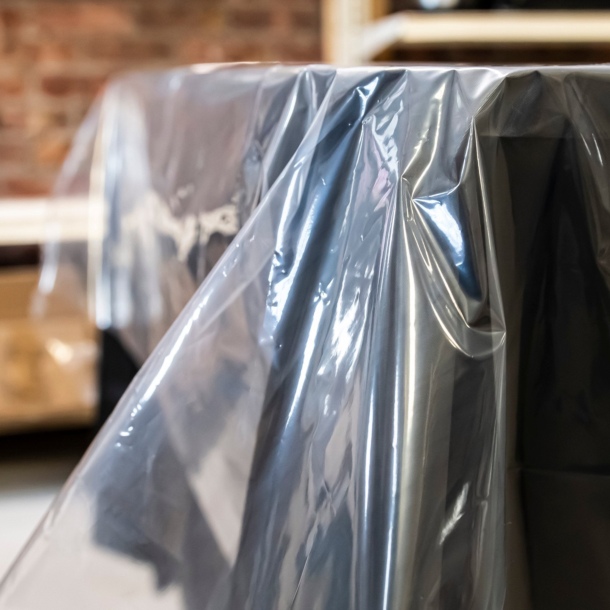 66"X160" Clear Ultra Heavy Duty Plastic Table Cover